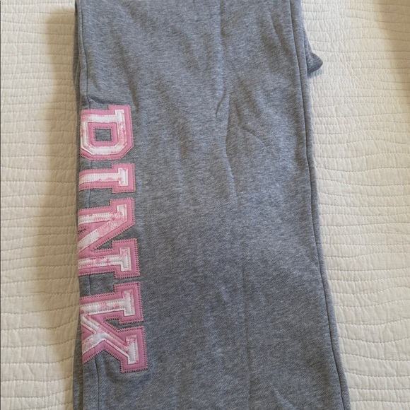 Victoria’s Secret Pink x LoveShackFancy Gray Sweatpants - Picture 6 of 8
